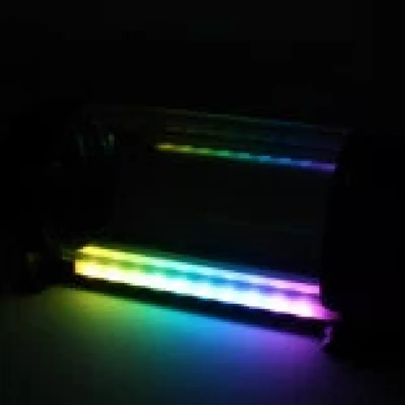 Kit de bomba y depósito XSPC D5 con iluminación ARGB, negro — combinación bomba-depósito