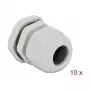 Prensaestopas DeLOCK 60219 gris plástico 10 uds.