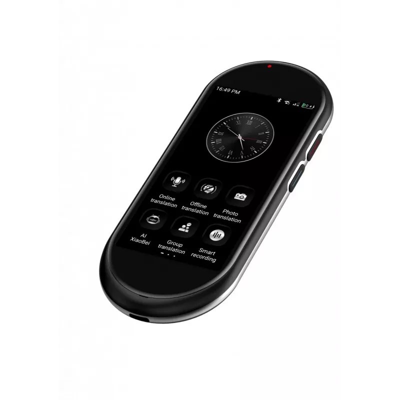 Traductor de voz portátil MAXCOM MT100 4G, traducción de voz multilingüe, dispositivo compacto de mano