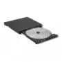 Unidad externa DVD‑RW QOLTEC 51857 — USB 3.0, interfaz SATA, DVD±R 8x, DVD±RW 4x, DVD‑RAM 5x, CD 24x, negra