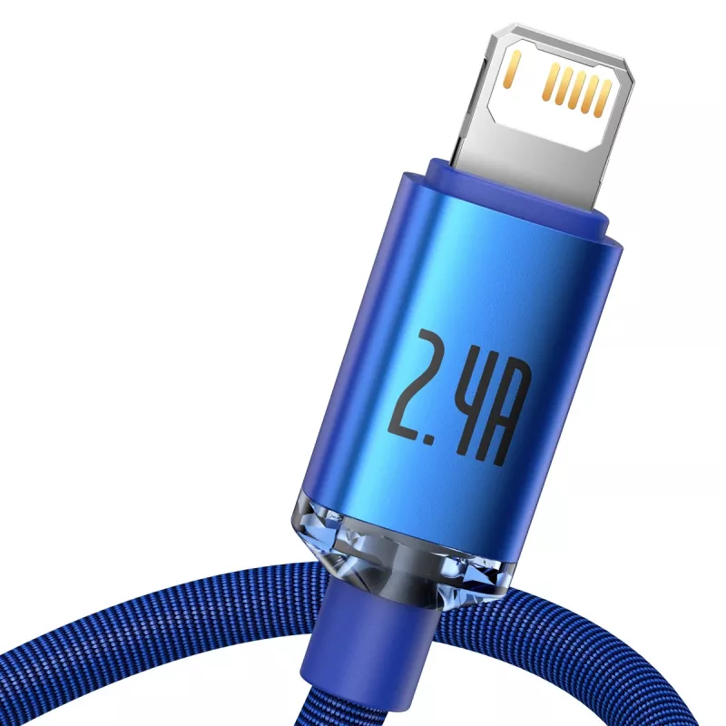 Cable Lightning Baseus CAJY000003 1,2 m azul 2,4 A