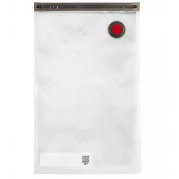 Recipiente de vacío ZWILLING 36807-007-0, fiambrera rectangular de plástico, 1,1 l y 2,3 l, tapa hermética desmontable, blanco translúcido
