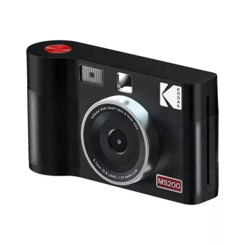 Cámara instantánea Kodak Mini Shot 2 Era — cámara instantánea portátil con impresora integrada, negra