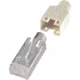 Conector RJ45 renkforce, apantallado, conector CAT5e, recto polos: 8P8C H9540.1-10 beige H9540.1-10 10 uds. (H9540.1-10)