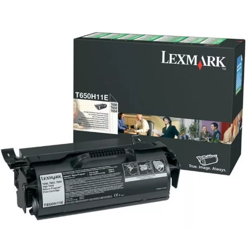 Tóner Lexmark T650H11E XL negro 30000 páginas