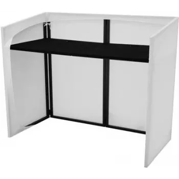Soporte DJ Omnitronic Mobile DJ Stand Mesa DJ móvil Steel — mesa DJ portátil de acero