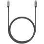 Cable USB Satechi ST-U4C25M USB4 Gen 3x2 0,25 m negro gris