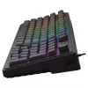 Teclado gaming Savio Galaxis USB QWERTY US inglés negro
