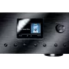 Receptor estéreo Magnat MC 400 — 2.0 canales, 40 W por canal, reproductor de CD, Wi-Fi, Bluetooth, DAB/FM, Ethernet (negro)