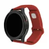 Correa de reloj de silicona de 22 mm FIXED FIXSST2-22MM-RD con pasadores de cambio rápido, roja