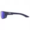 Gafas multisport UVEX sportstyle 233 P — montura completa, unisex, azul marino, 28 g