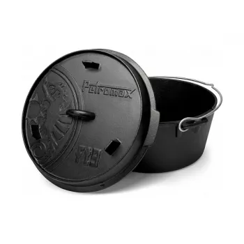 Petromax ft9-t olla de cocción lenta 7,5 l negro (FT9-T)