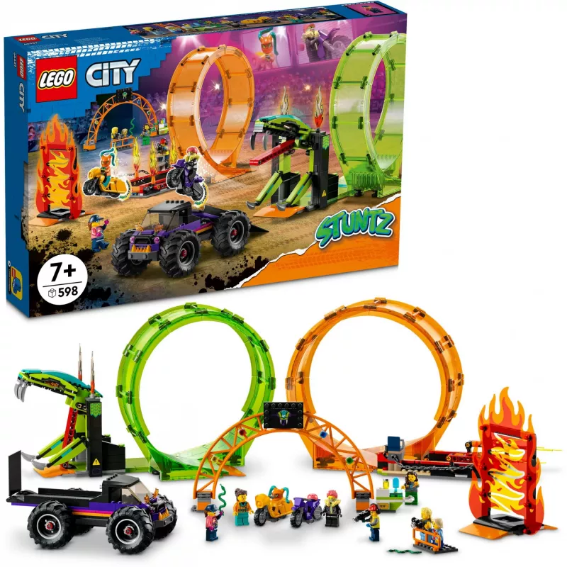 LEGO City 60339 LEGO® CITY Stuntshow Doble looping (60339)