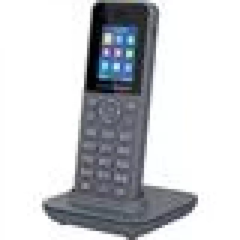 Grandstream DP725 terminal inalámbrico DECT HD, pantalla TFT en color de 1,8 pulgadas, 20 cuentas/líneas SIP, push-to-talk, gris