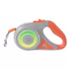 Extralink Correa retráctil LED para perro 5 m con luz lateral