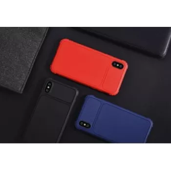 Funda protectora antigolpes Devia Shark1 para iPhone XS Max 6.5, azul