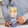 Batidora portátil Ninja BC251EULD — recipiente de 0,57 L, batería 11,1 V, cuchillas de acero inoxidable, lavanda/transparente