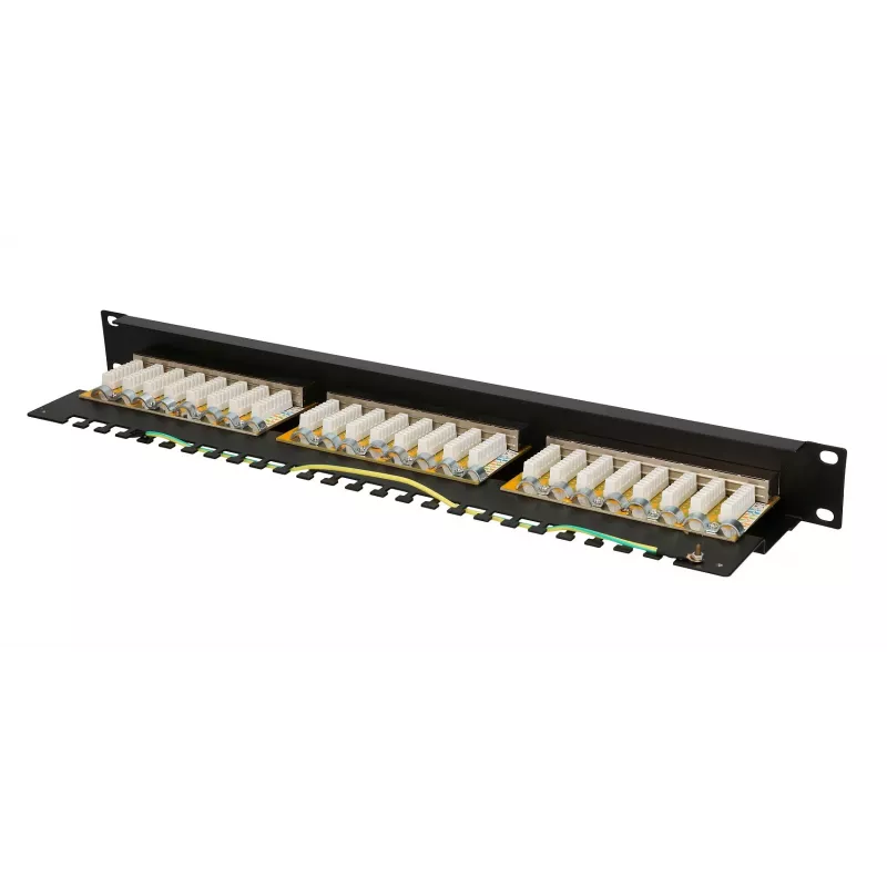 Extralink CAT6 STP V2 | patch panel | 24 puertos