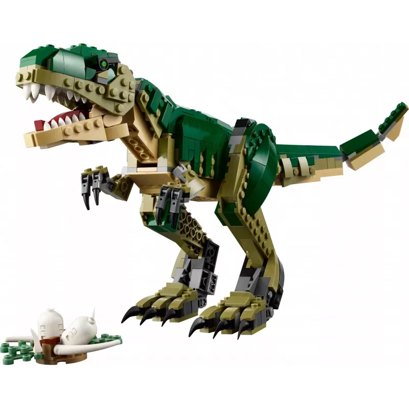 Juguete de construcción LEGO Creator 3 en 1 T.Rex, set de construcción, 626 piezas, 150 mm de altura, edad 9+