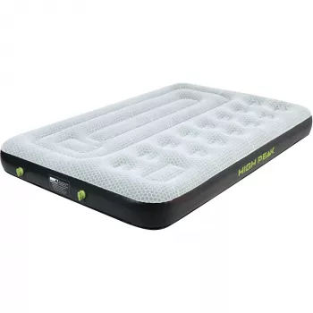 Colchón de aire Multi Comfort Plus 40053, colchón de aire de camping negro/gris