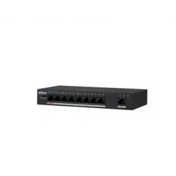 Dahua Technology PFS3009-8ET-96 Switch no gestionado L2 Fast Ethernet (10/100) Power over Ethernet (PoE) Negro