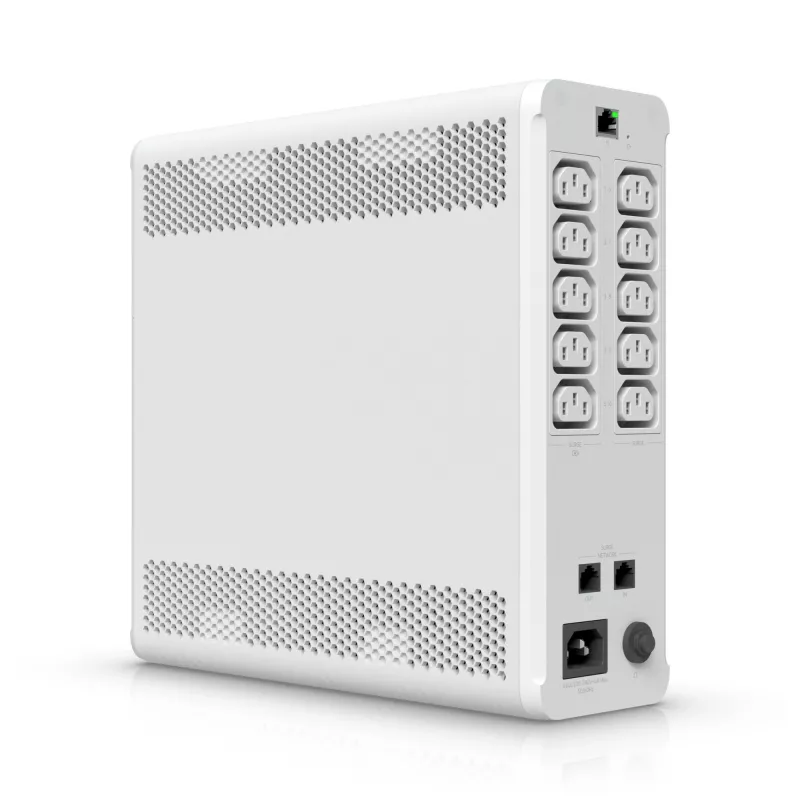 Ubiquiti UPS-TOWER-EU Unifi Managed 1 Kva sistema de alimentación ininterrumpida con 10 tomas reiniciables por software