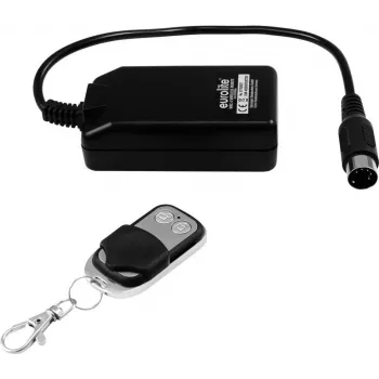 Mando a distancia y receptor inalámbricos EUROLITE WRC-4 (modelo 51702027)