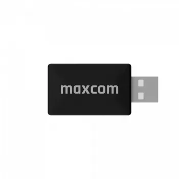 Adaptador de radio inalámbrico para coche MAXCOM MC02 Wave con conectividad Bluetooth para streaming de audio en el coche