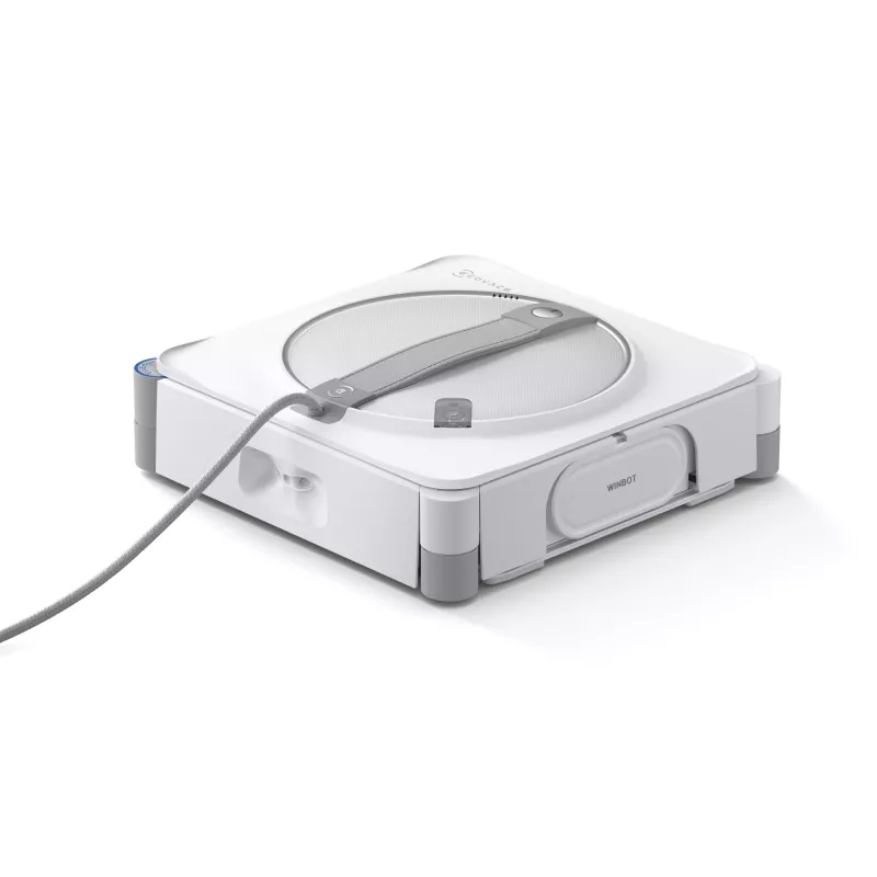 Robot limpiacristales Ecovacs WINBOT W2S con cable 8000 Pa — limpiacristales automático para ventanas planas