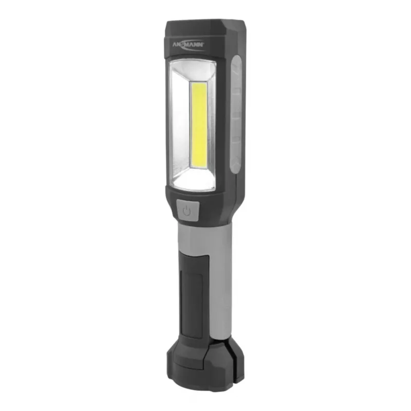 Ansmann WL230B, linterna, negro, gris, IP20, LED COB, 2 lámparas, 230 lm