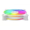 Cooler Master MasterFan MF120 Halo2 White Edition MFL-B2DW-21NP2-R2 ventilador de caja ARGB de 120 mm, 27 dB, 51,88 CFM, blanco
