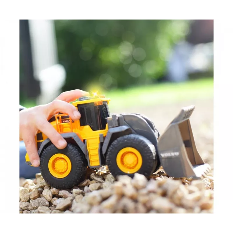 Dickie Toys Volvo cargadora de ruedas con luz y sonido (203723006)