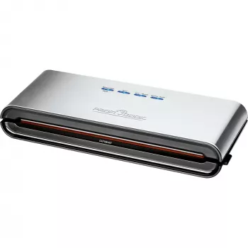 ProfiCook PC-VK 1080 - envasadora al vacío (para bolsas de plástico) - 120 W - Acero inoxidable/Negro (501080)
