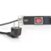 Regleta de enchufes de aluminio Digitus con interruptor. 7 tomas de seguridad. Cable de 2 m
