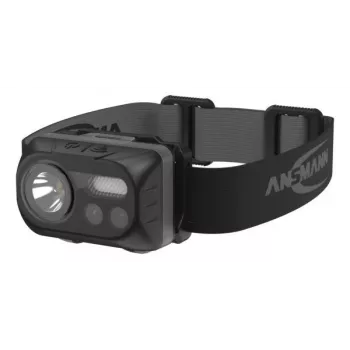 Linterna frontal LED ANSMANN ANS 1600-0386 — a pilas, iluminación compacta manos libres