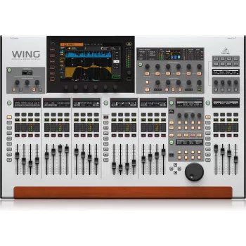 Behringer WING Mesa de mezclas de audio 48 canales 10 - 20000 Hz Plata