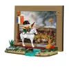 Set de construcción Cobi Batalla de Moscú de Napoleón 145 piezas maqueta histórica diorama