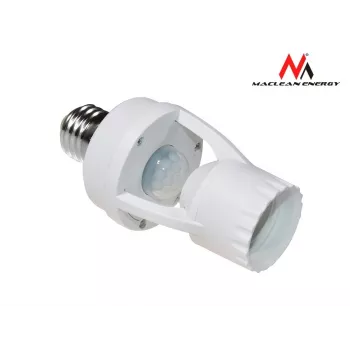 Portalámparas con sensor de movimiento PIR MACLEAN MCE24, modelo 35100