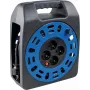 Caja con tambor de cable Bachmann 393.0060 — 20 m de cable, 4 tomas Schuko