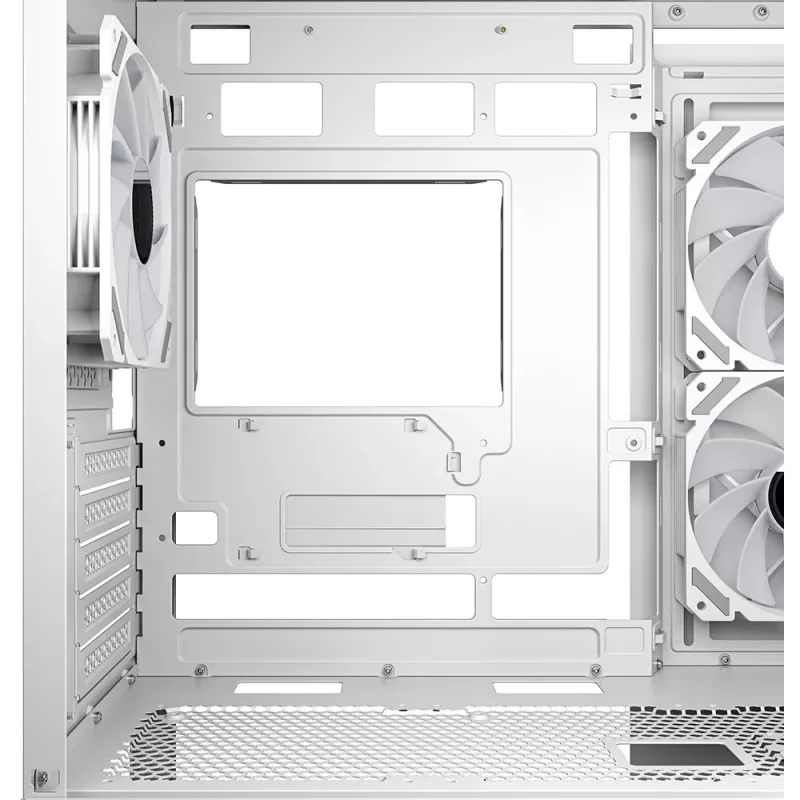 Caja de PC Sharkoon MK6 RGB Midi Tower Blanca