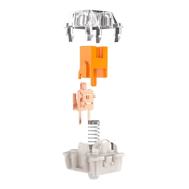 Interruptor de teclas Razer RC21-02040300-R3M1 naranja transparente 36 unidades