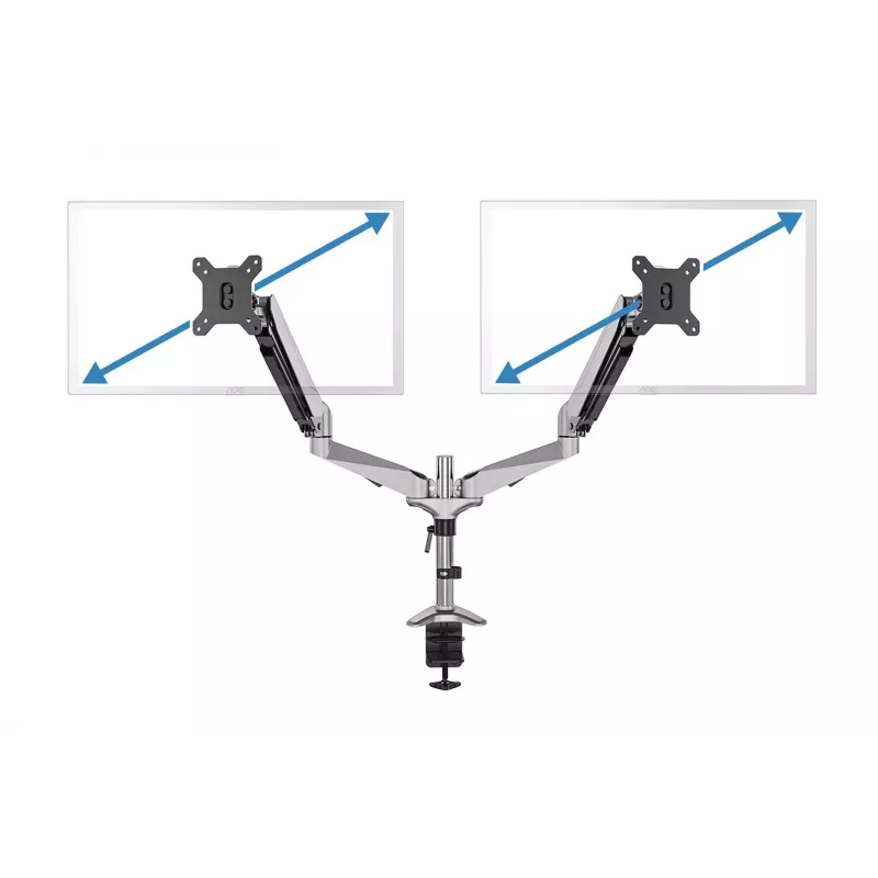 Digitus soporte para doble monitor, 2x 32, 2x 8 kg