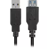 Cable USB Sharkoon 3 m 2xUSB3.0-A