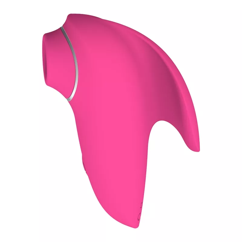 Masajeador de clítoris Erolab Dolphin VVS01r rosa — estimulador personal compacto, recargable por USB