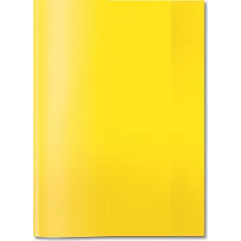 Funda para cuadernos HERMA PP A4 transparente/amarillo