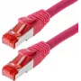 Cable de red Helos CAT6 S/FTP (PIMF) 3 m magenta