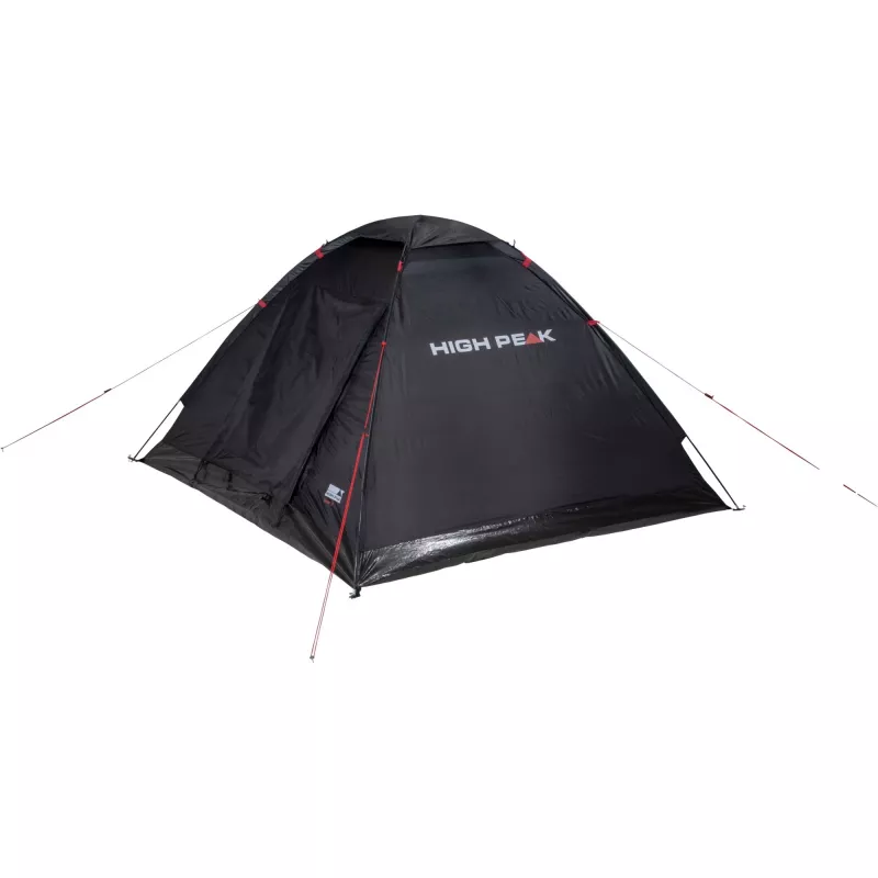 Tienda de campaña piramidal High Peak Beaver 3 3 personas estructura rígida impermeable 150 cm