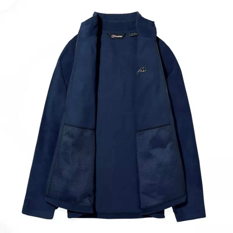 Chaqueta Berghaus Prism PT InterActive Jacket para hombre talla M con mochila Remote Hike 23L, mochila para mujer negra