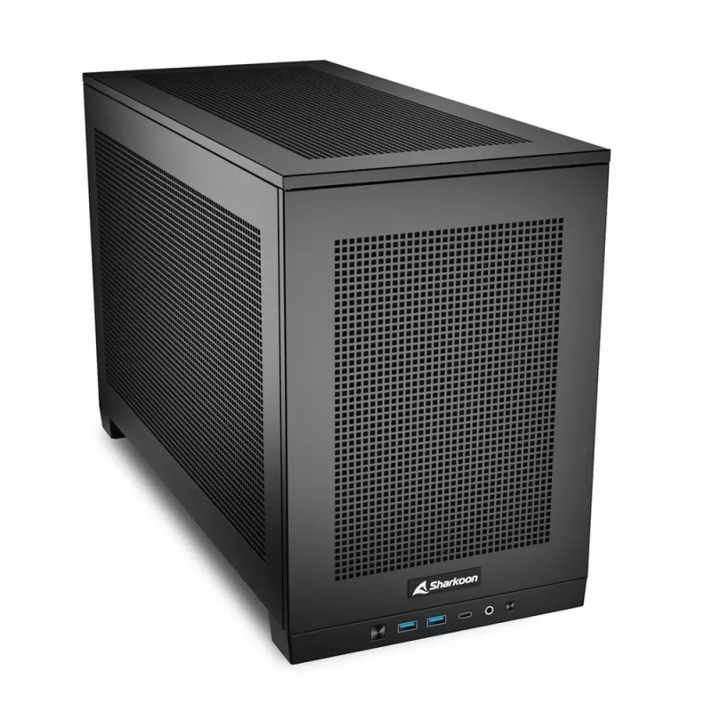 Caja de ordenador Sharkoon REBEL C20 RGB ITX Negra