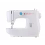 Máquina de coser semiautomática SINGER M2105 – 8 tipos de puntada, ojal en 4 pasos, brazo libre, eléctrica, blanca